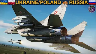 If Poland Loaned Mig-29's To Ukraine, Would They Be Effective Against Russia? (WarGames 44) | DCS