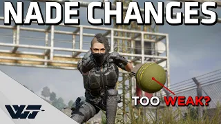 NEW GRENADE DAMAGE - The NEW deadly ranges & how the damage works - PUBG