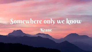 Keane - Somewhere Only We Know ( lyrics / tradução )