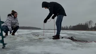 Kaip atgauti paskendusį ledo grąžtą? Sekmadieninė žvejyba