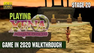 Playing Xena Warrior Princess Game in 2020 | PS1 | Walkthrough | Stage 20  NV Game Zone