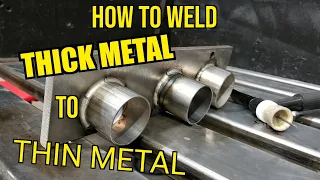 TFS: How to Weld Thick Metal to Thin Metal