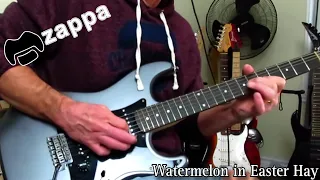 Watermelon in Easter Hay - Frank Zappa. Guitar Cover Kelly Dean Allen