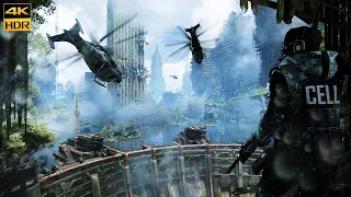 Crysis 2 Remastered 4K HDR 60FPS Gameplay Part 9 RTX 4090 Ultra Graphics
