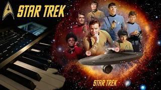 Star Trek Theme Remix (piano cover) - Star Trek theme song - Star Trek Intro