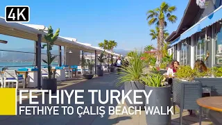 Fethiye to Çalış Turkey NOW | Full Fethiye to Çalış Beach walking tour