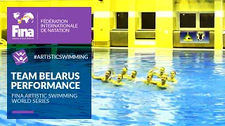 Incredible Team Belarus Full Performance | FINA Artistic Swimming World Series 2021