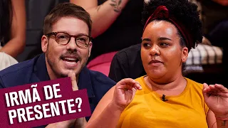 Tauy DOOU sua irmã para uma amiga da escola 👶 | Que História É Essa, Porchat? | GNT