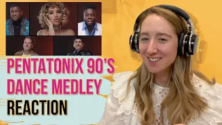 Voice Teacher reacts to Pentatonix 90s Dance Medley