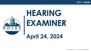 Hearing Examiner