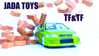 Scale 1/24 Fast & Furious Cars - Action Drift & Crash Compilation - Super Slow Motion 1000fps