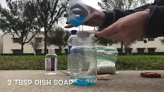 How to make HUGE bubbles!