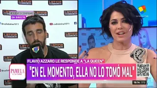 Flavio Azzaro se desubicó con "La Queen" - Pamela a la Tarde (05/09/2019)