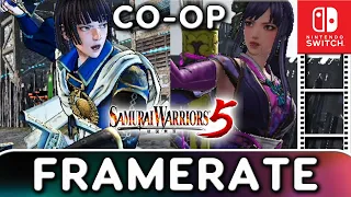 Samurai Warriors 5 | Nintendo Switch (Co-op) Frame Rate Test