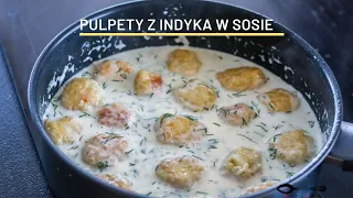 Turkey meatballs - in a delicate cream-dill sauce | Idea for dinner