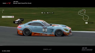 GT Sport - Brands Hatch GP - AMG GT GT3 BoP stock hotlap - 1:21.394