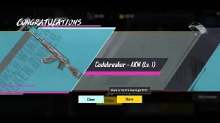 finale AKM upgrade to PUBG mobile paramim carat 120 mana na nakale ha #pubgmobile #shortvideo #viral