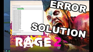 RAGE 2 Dejo de funcionar / It stopped working SOLUTION