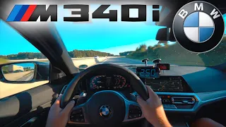 0-260km/h | BMW M340i xDrive G20 | Acceleration, TOP SPEED Test✔