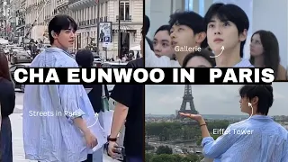 Cha Eunwoo Spotted at Dior Galerie And streets in Paris