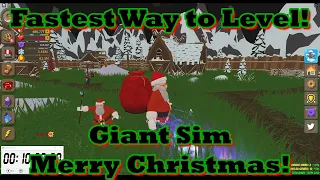 FASTEST Way to LEVEL! | 10 Minute Leveling | Giant Simulator #roblox #giantsimulator #simulator