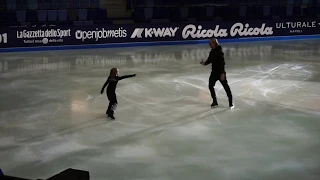 Plushenko E. and A. - Rehearsal GSA 2019 Tango Amore