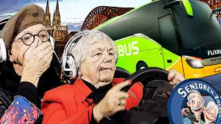 Das Flixbus WETTRENNEN von Köln nach Düsseldorf | Fernbus Simulator | Senioren Zocken!!!