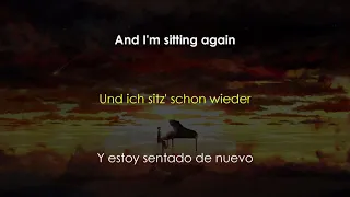 AnnenMayKantereit - Barfuß am Klavier (Lyrics - Text - Letra español)