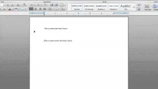 How to Eliminate Large Spaces in Microsoft Word : Microsoft Word Tutorials