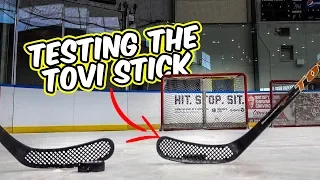 Testing the Holy Hockey Stick - Tovi stick review