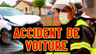 CAR ACCIDENT : in the heart of a rescue mission with French firefighters 