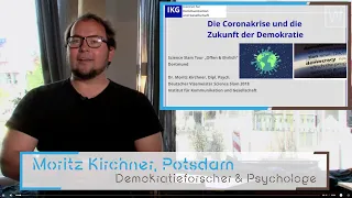 Science Slam: Moritz Kirchner - Die Coronakrise und die Zukunft der Demokratie