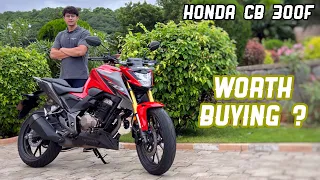 2022 Honda CB 300 F Review - Is It Exciting ??