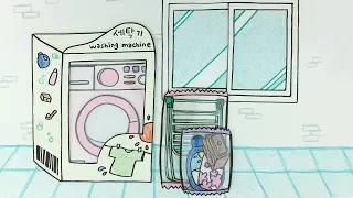 Toy Washing Machine Stop Motion :: selfacoustic