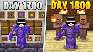 I Survived 1,800 Days in HARDCORE Minecraft...