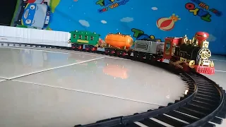 UNBOXING Mainan KERETA API ChooChoo Super Express ASAP dan Merakit Rel nya