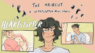 Heartstopper mini-comic "The haircut"