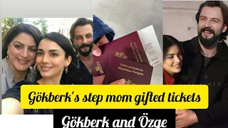 Gökberk's step mom gifted tickets to gökberk and Özge!