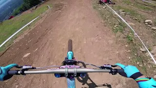 Rachel ATHERTON  Absolutely on fire at World Cup 2018 Mont St Anne! GoPro run.