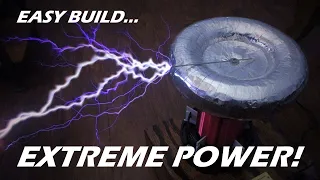 Building A REAL Solid State Tesla Coil (For DESKTOP LIGHTNING) | The Complete Guide + PCB Download!