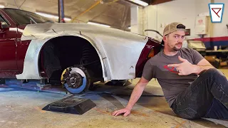 Shaping a Porsche Widebody Flare! (+ 3D Scanning, Custom Wheel Measurements) - 928 Ep. 9
