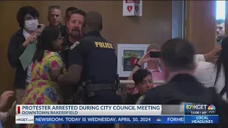 Arrest made during City council meeting