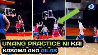 Kai sotto PRACTICE kasama ang GILAS !JORDAN CLARKSON  Nalang Kulang !