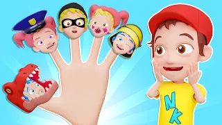 Finger Family (Jobs Version)🚓🚒🚑 | Best Kids Songs and Nursery Rhymes