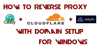 How to Reverse Proxy Jellyfin + Cloudflare + Caddy + Domain Setup