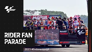Rider Fan Parade | 2023 #IndonesianGP