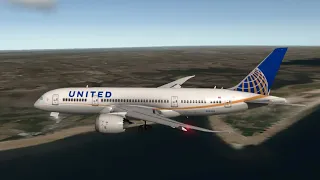 [RFS Real Flight Simulator#98]United Airlines B787|Los Angeles-New York{4h48min}