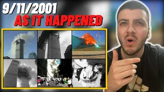 British Reacts To 9/11, 2001 AS IT HAPPENED!