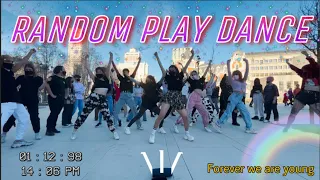 ICONIC KPOP RANDOM DANCE IN PUBLIC 랜덤플레이댄스 | OLD + NEW & 100 SONGS ! | NBF from Madrid (2nd part)