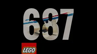 Lego 687 - Vintage Airplane - Mod